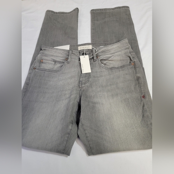 WARP + WEFT Chicago Straight Men's 29×34 Smoke Denim Jean Classic 5 Pocket - Picture 8 of 16